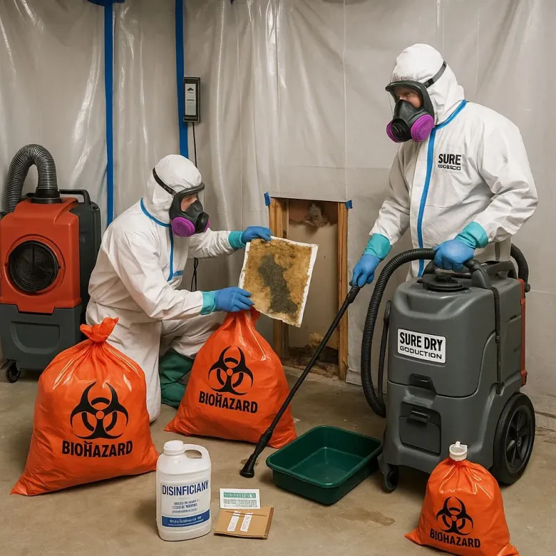Contaminated Water Handling Protocols process in Greenup, IL